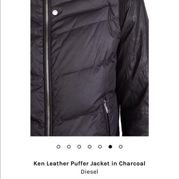 Diesel Ken model leather/puffer “RARE” XL - Picture 6 of 9